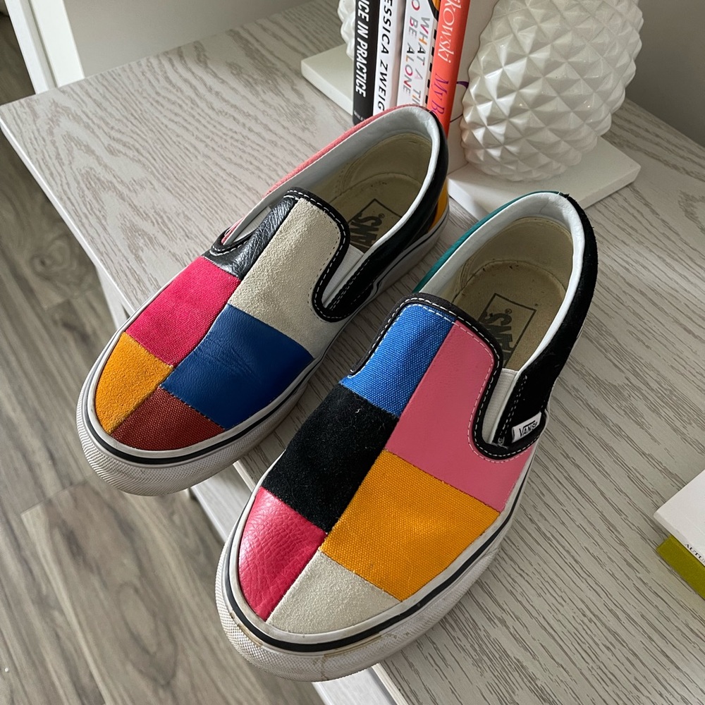 Vans Color Block Slip on Sneaker